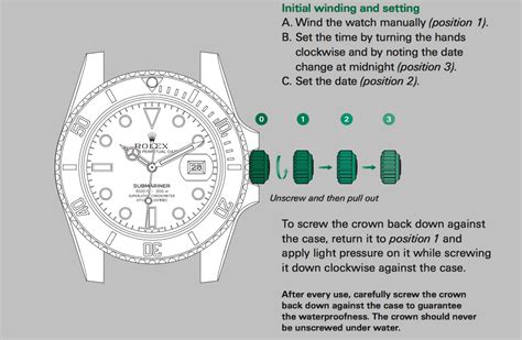 setting the time on a rolex|how to adjust rolex time.